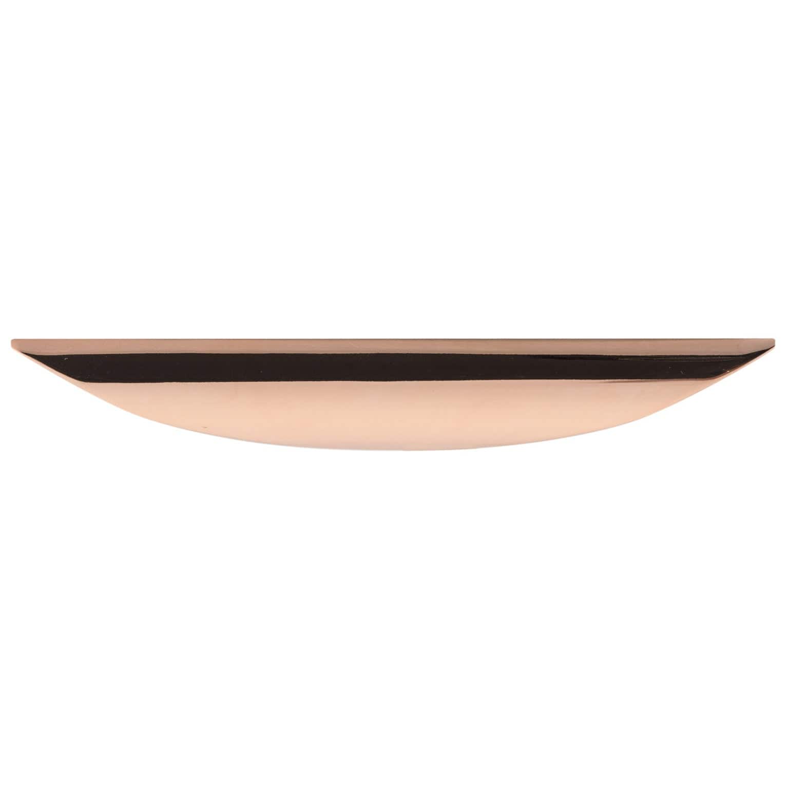 Contemporary Pull, 3-3/4" Center-to-Center, Polished Copper alt 0