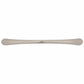 Contemporary Pull, 3-3/4" Center-to-Center, Brushed Nickel alt 0