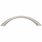 Contemporary Pull, 3-3/4" Center-to-Center, Brushed Nickel alt 0