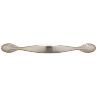 Traditional Pull, 3-3/4" Center-to-Center, Brushed Nickel alt 0