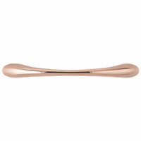 Contemporary Pull, 3-3/4" Center-to-Center, Polished Copper alt 0