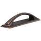 Transitional Pull, 5-1/16" Center-to-Center, Brushed Oil-Rubbed Bronze alt 0