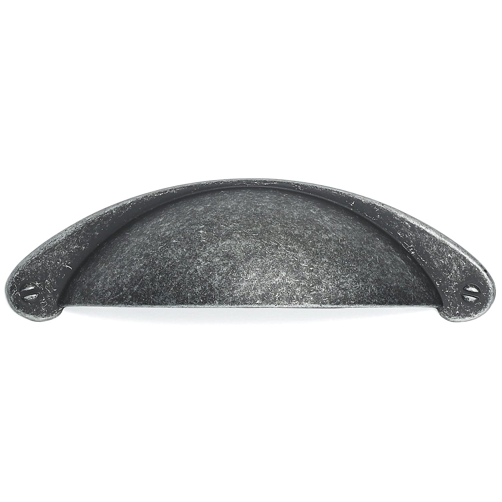 Traditional Pull, 3" Center-to-Center, Antique Iron alt 0