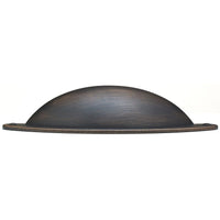 Traditional Pull, 3" Center-to-Center, Brushed Oil-Rubbed Bronze alt 0