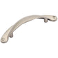 Traditional Cup Pull, 2-1/2" Center-to-Center, Brushed Nickel alt 0