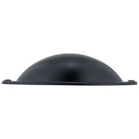 Traditional Cup Pull, 2-1/2" Center-to-Center, Matte Black alt 0