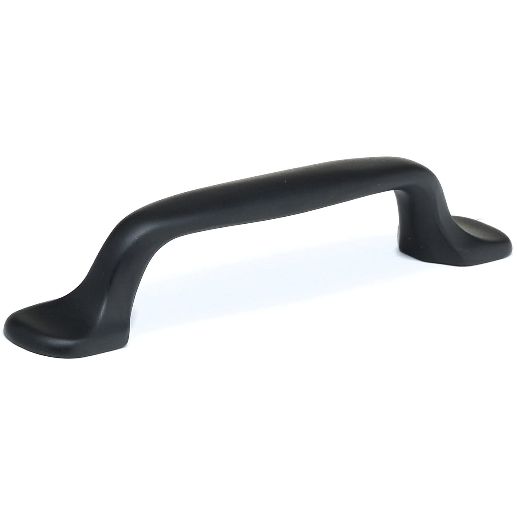 Traditional Pull, 3-3/4" Center-to-Center, Matte Black alt 0