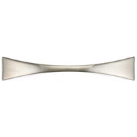 Traditional Pull, 3-3/4" Center-to-Center, Brushed Nickel alt 0