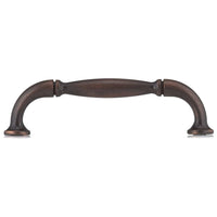 Traditional Pull, 3-3/4" Center-to-Center, Brushed Oil-Rubbed Bronze alt 0