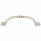 Traditional Pull, 3-3/4" Center-to-Center, Brushed Nickel alt 0
