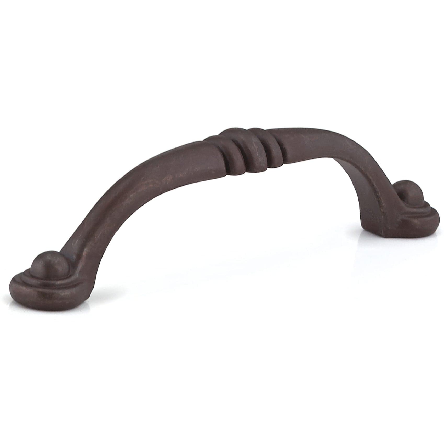 Traditional Pull, 3-3/4" Center-to-Center, Rust alt 0