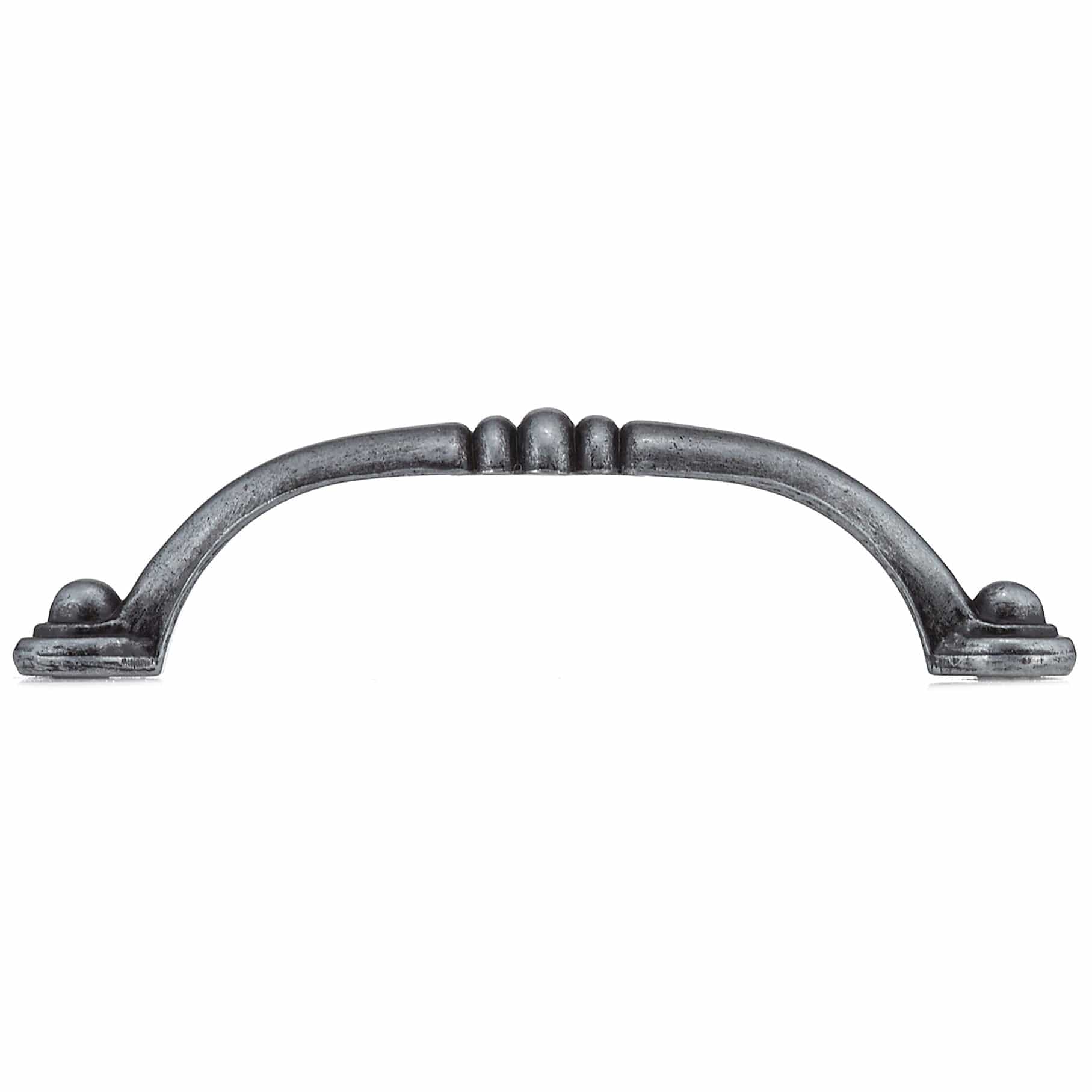 Traditional Pull, 3-3/4" Center-to-Center, Wrought Iron alt 0