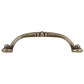 Traditional Pull, 3-3/4" Center-to-Center, Burnished Brass alt 0