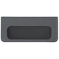 Contemporary Recessed Pull, 4-7/32" x 1-7/8", Matte Black alt 0