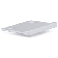 Contemporary Edge Pull, 1-31/32" Center-to-Center, Aluminum alt 0