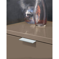 Contemporary Edge Pull, 1-31/32" Center-to-Center, Aluminum alt 0