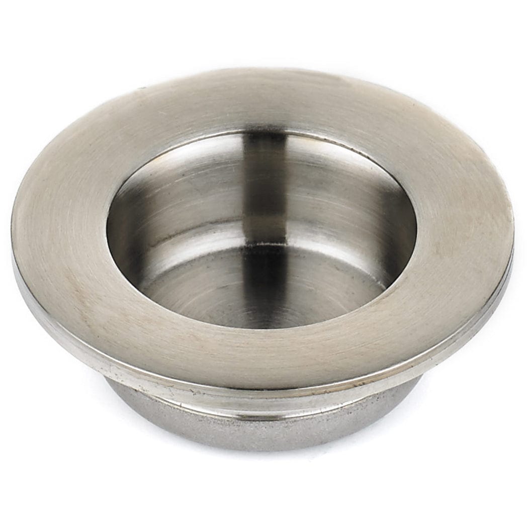 Contemporary Recessed Pull, 1-3/8" D, Brushed Nickel alt 0