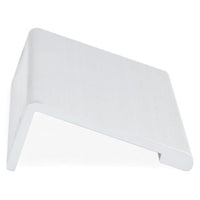 Contemporary Edge Pull, 5-1/16" Center-to-Center, Aluminum alt 0