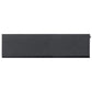 Contemporary Edge Pull, 5-1/16" Center-to-Center, Brushed Black alt 0