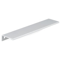 Contemporary Edge Pull, 7-9/16" Center-to-Center, Aluminum alt 0