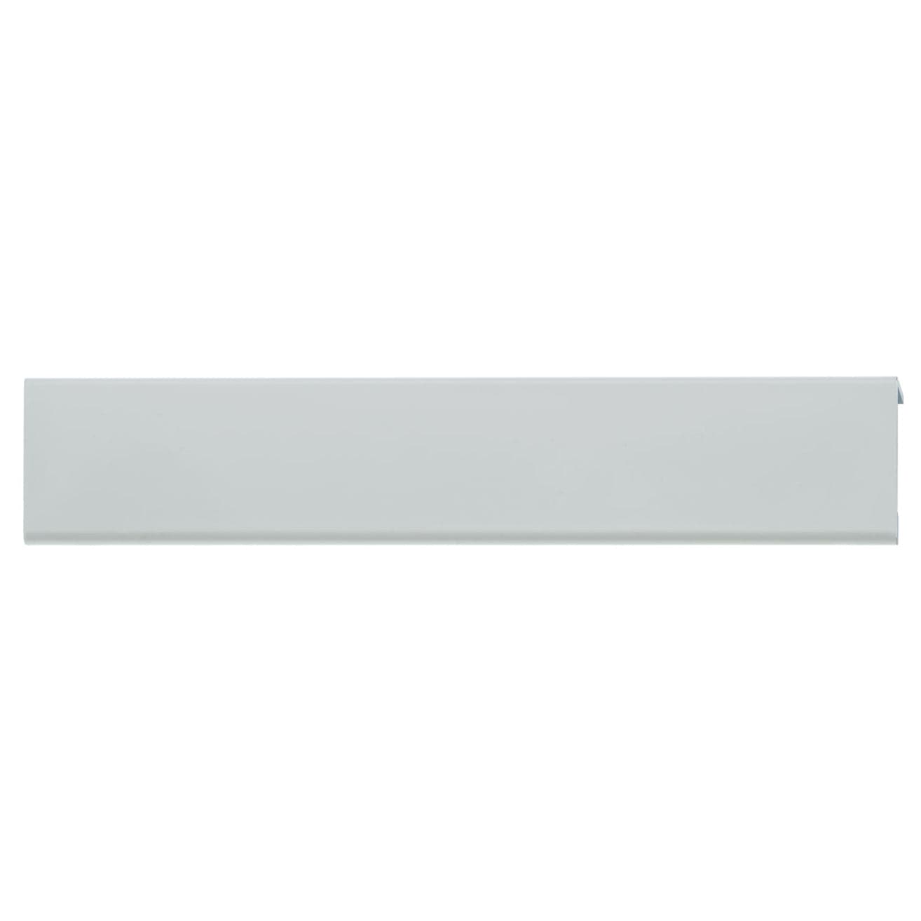 Contemporary Edge Pull, 7-9/16" Center-to-Center, Aluminum alt 0