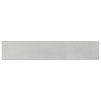 Contemporary Edge Pull, 7-9/16" Center-to-Center, Stainless Steel alt 0