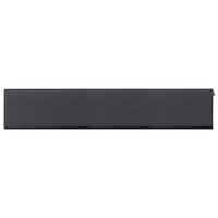 Contemporary Edge Pull, 7-9/16" Center-to-Center, Brushed Black alt 0
