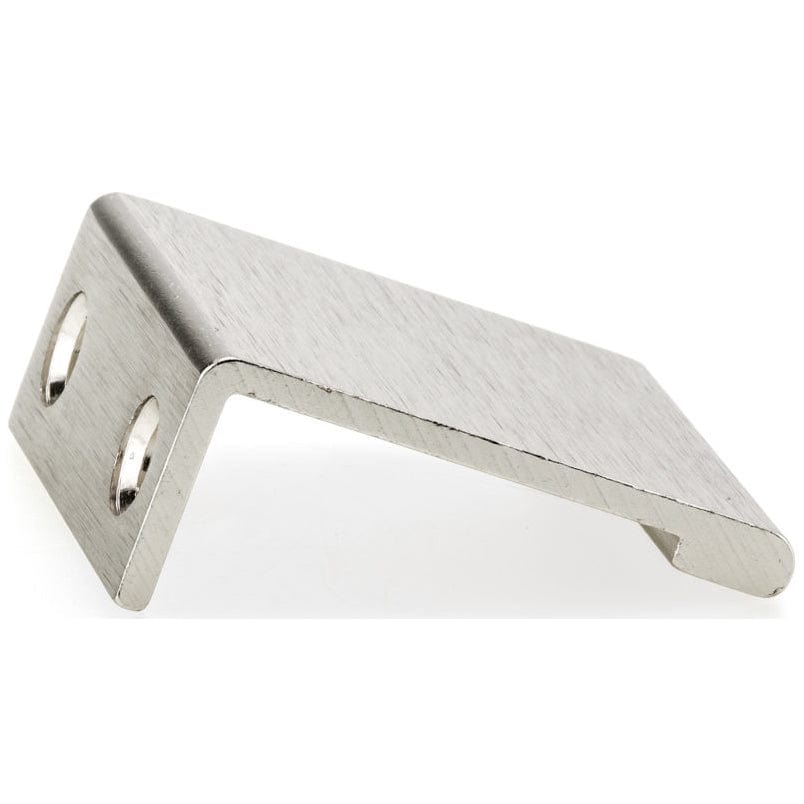 Contemporary Edge Pull, 1" Center-to-Center, Stainless Steel alt 0