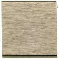 Contemporary Edge Pull, 1" Center-to-Center, Champagne Bronze alt 0