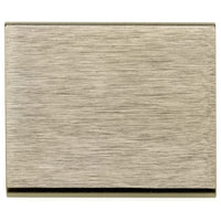 Contemporary Edge Pull, 1-5/16" Center-to-Center, Champagne Bronze alt 0