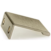 Contemporary Edge Pull, 1-5/16" Center-to-Center, Champagne Bronze alt 0