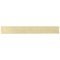 Contemporary Edge Pull, 16-3/8" Center-to-Center, Satin Gold alt 0