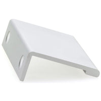 Contemporary Edge Pull, 1-31/32" Center-to-Center, Aluminum alt 0