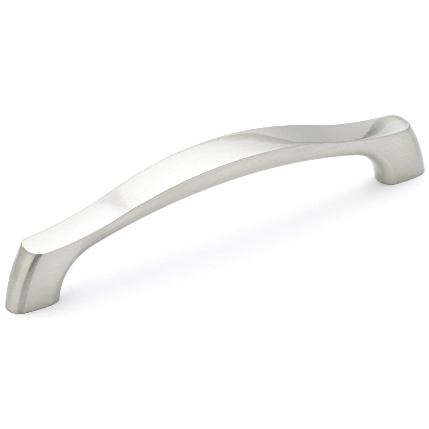 Contemporary Pull, 5-1/16" Center-to-Center, Brushed Nickel alt 0