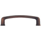 Transitional Pull, 3-3/4" Center-to-Center, Brushed Oil-Rubbed Bronze alt 0