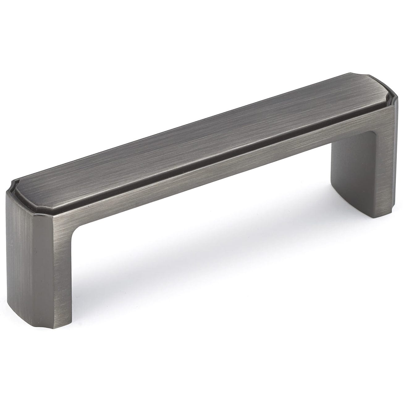 Transitional Pull, 3-3/4" Center-to-Center, Antique Nickel alt 0