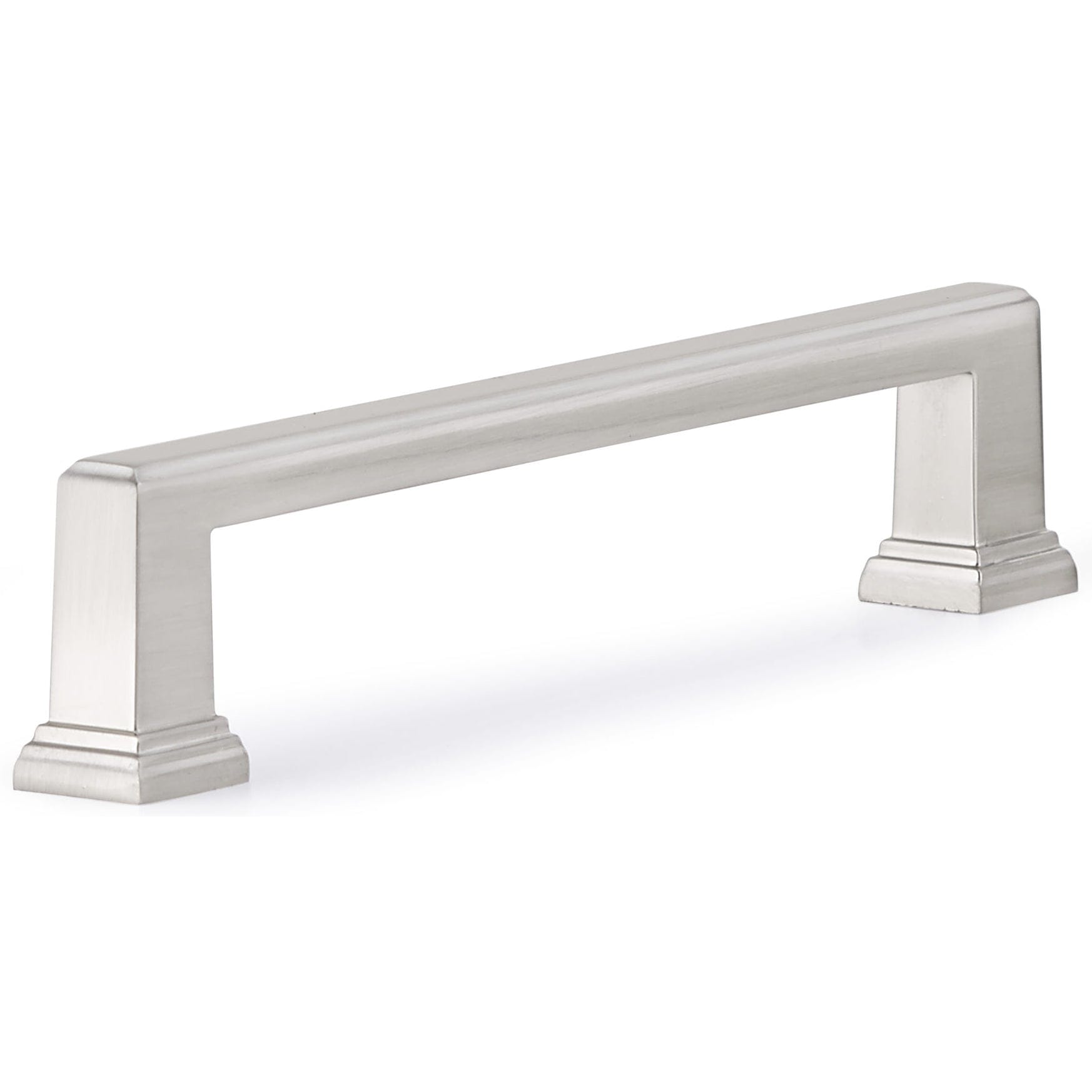 Transitional Pull, 6-5/16" Center-to-Center, Brushed Nickel alt 0