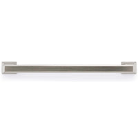 Transitional Pull, 6-5/16" Center-to-Center, Brushed Nickel alt 0