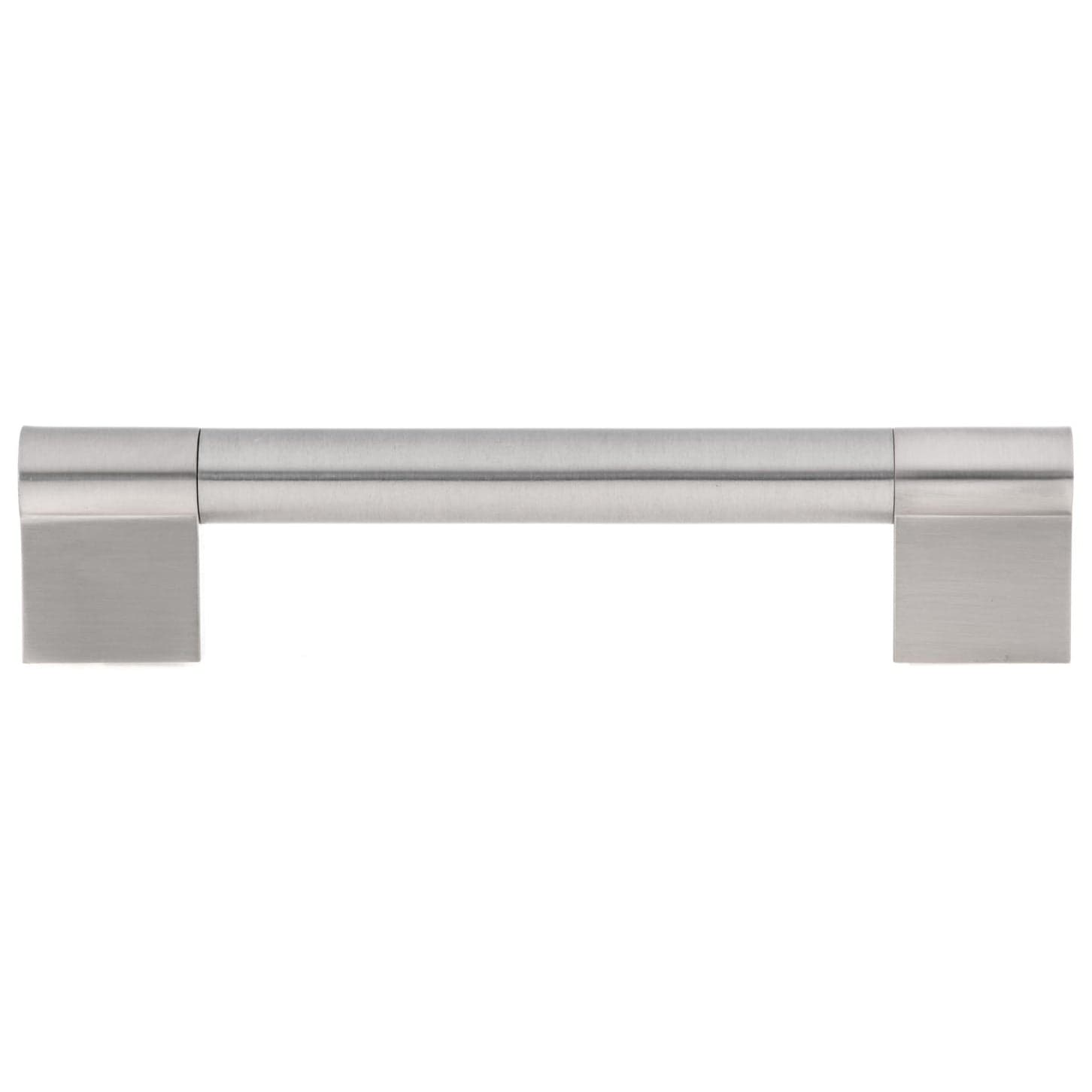 Contemporary Pull, 5-1/16" Center-to-Center, Brushed Nickel alt 0