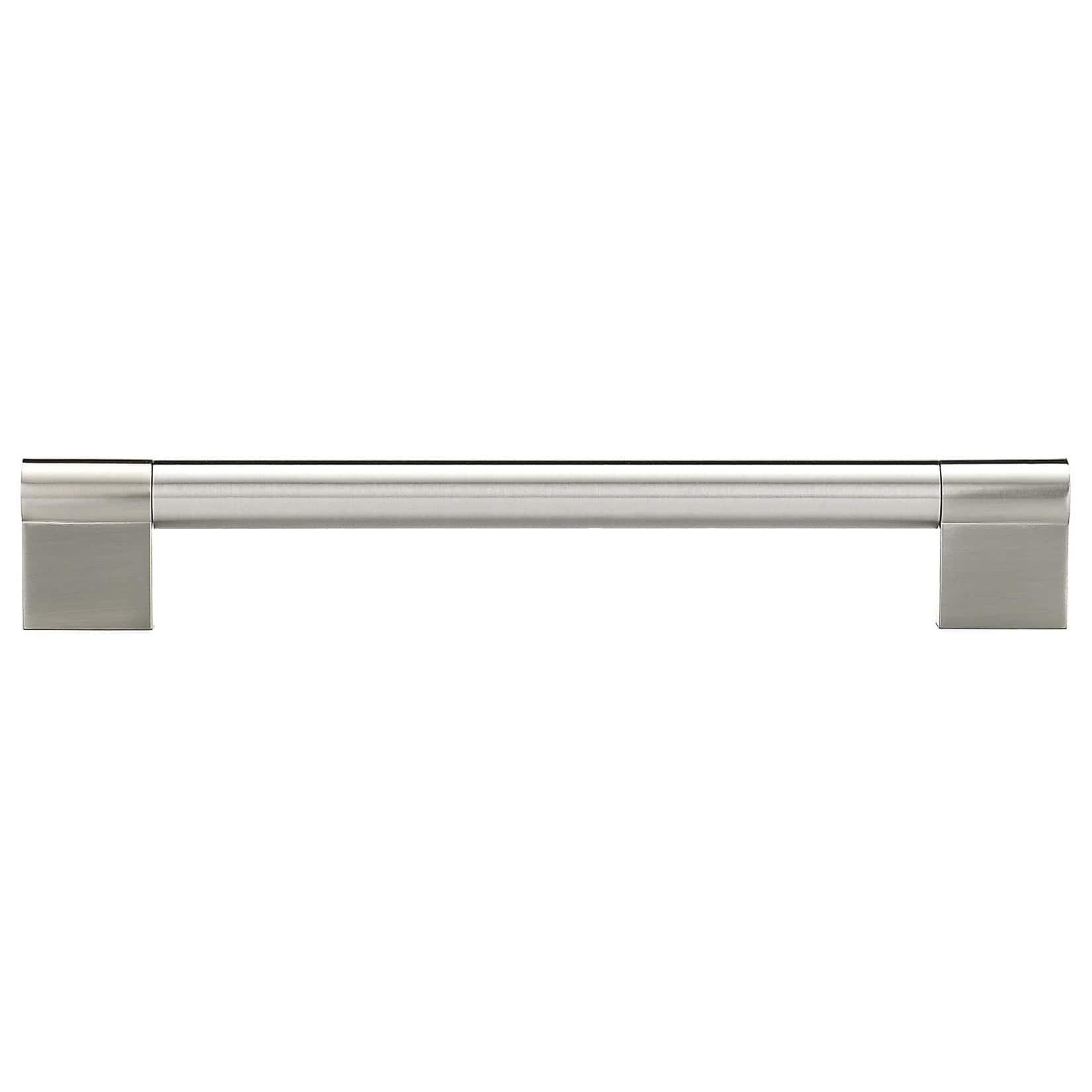 Contemporary Pull, 7-1/16" Center-to-Center, Brushed Nickel alt 0
