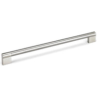 Contemporary Pull, 11-3/8" Center-to-Center, Brushed Nickel alt 0