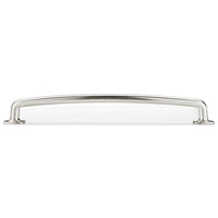 Transitional Pull, 7-9/16" Center-to-Center, Brushed Nickel alt 0