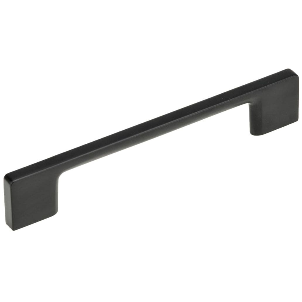 Contemporary Pull, 5-1/16" Center-to-Center, Matte Black alt 0