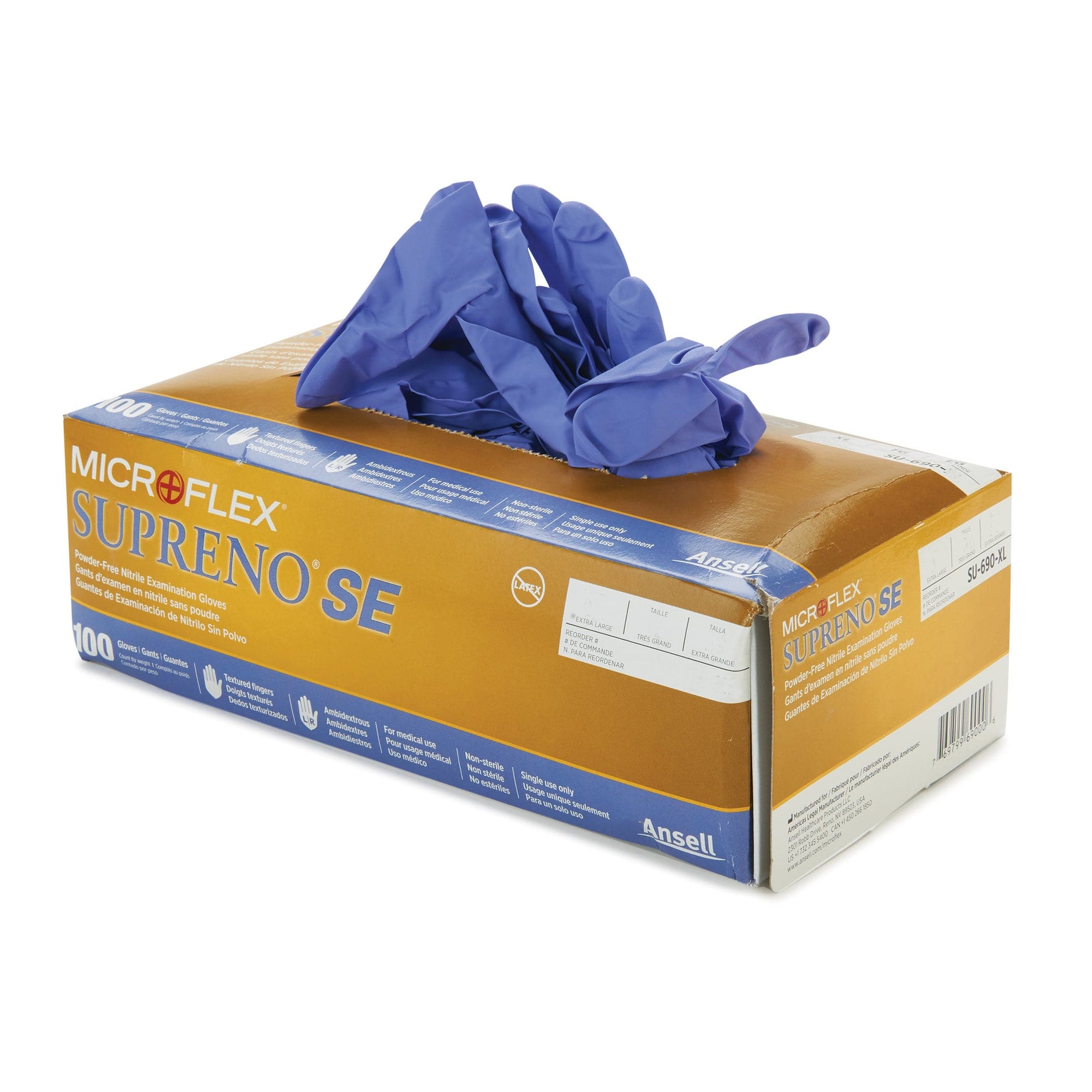 Nitrile Gloves - 5.5 Mil - Extra Large - 100 Pack alt 5