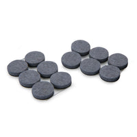 Heavy Duty Self-Stick Felt Pads - 1-1/2" - Round - 12 Piece alt 0