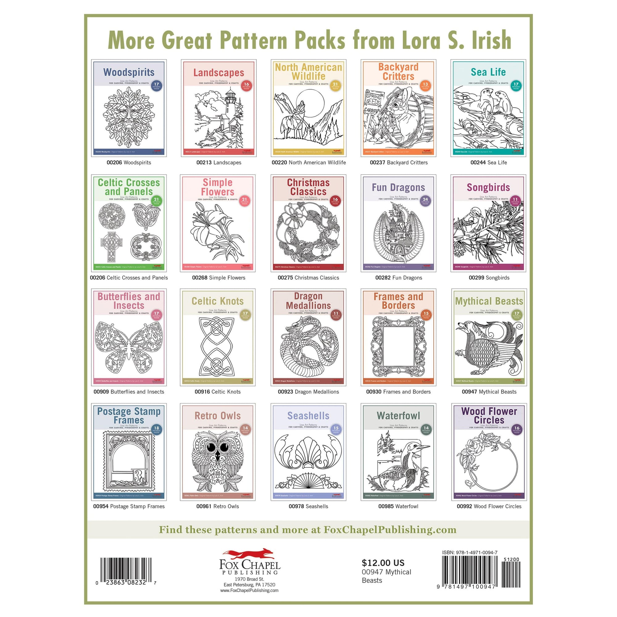 Mythical Beasts Pattern Pack alt 0