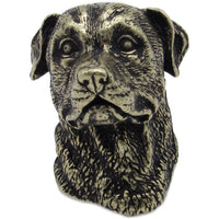 Rottweiler Knob Brass Oxide alt 0