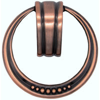 Beaded Elegance Ring Pull Satin Copper Oxide alt 0