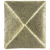 Prism Pyramid Knob Brass Oxide alt 0