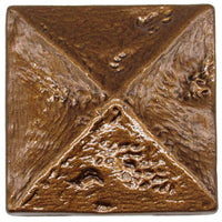 Rustic Pyramid Knob Lux Bronze alt 0